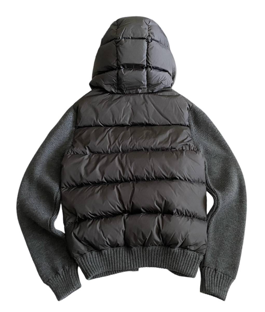 美品 国内正規品MONCLER ニット/ダウン ハイブリッド ジャケット S