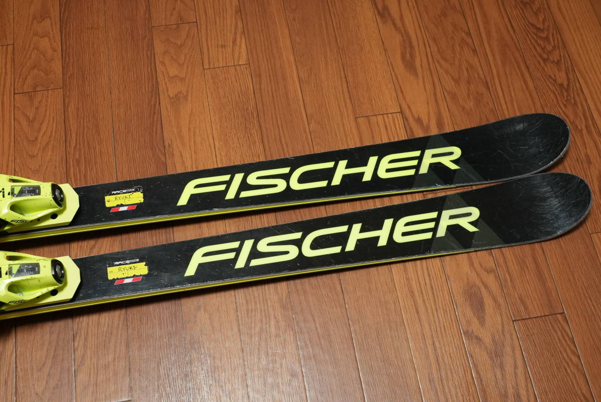 RC4 FISCHER フィッシャー スキー板 WORLDCUP ST 165cm SC RACETRACK + 
