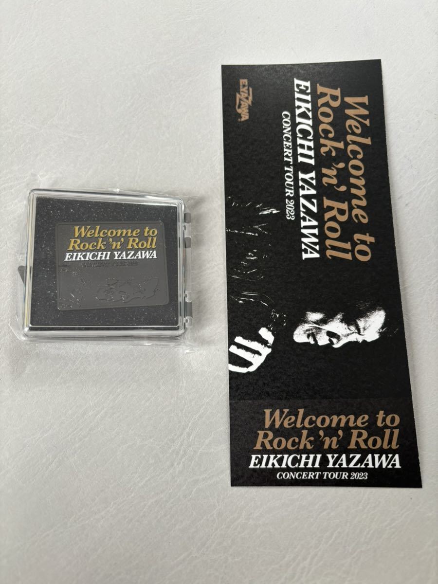 注目 SS席限定希少バッチ 矢沢永吉11月26日 名古屋 メモリアルチケット