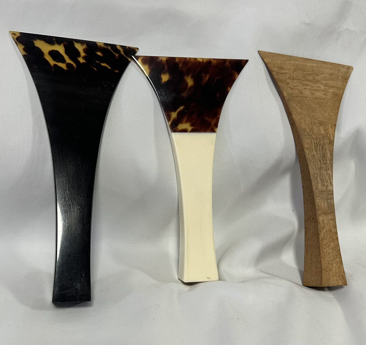 三味線バチ 象牙風 プラスチック製 三味線 バチ 撥 まとめ売り 象牙風 プラスチック 和楽器 現状品(E202)