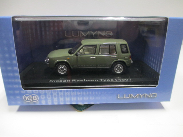 新品 1/43 ノレブ ニッサン ラシーン タイプI グリーン 1997 絶版