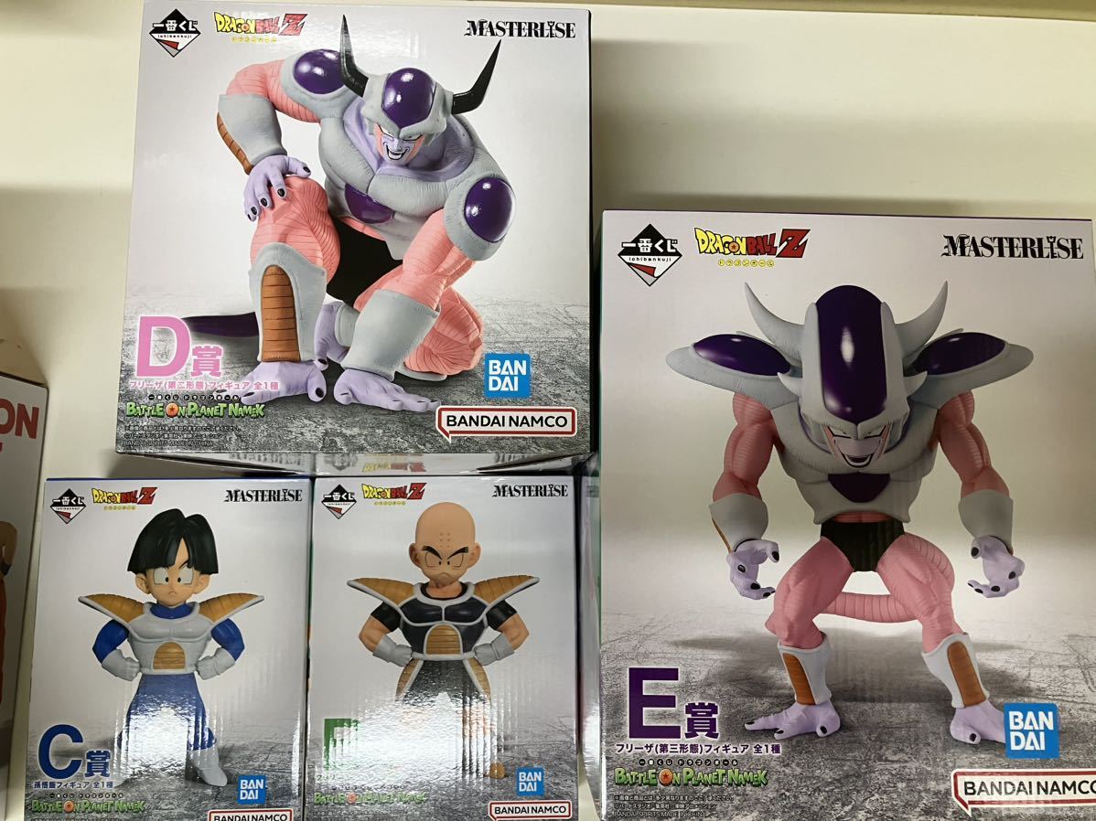 一番くじドラゴンボール BATTLE ON PLANET NAMEK A賞〜E賞、ラストワン