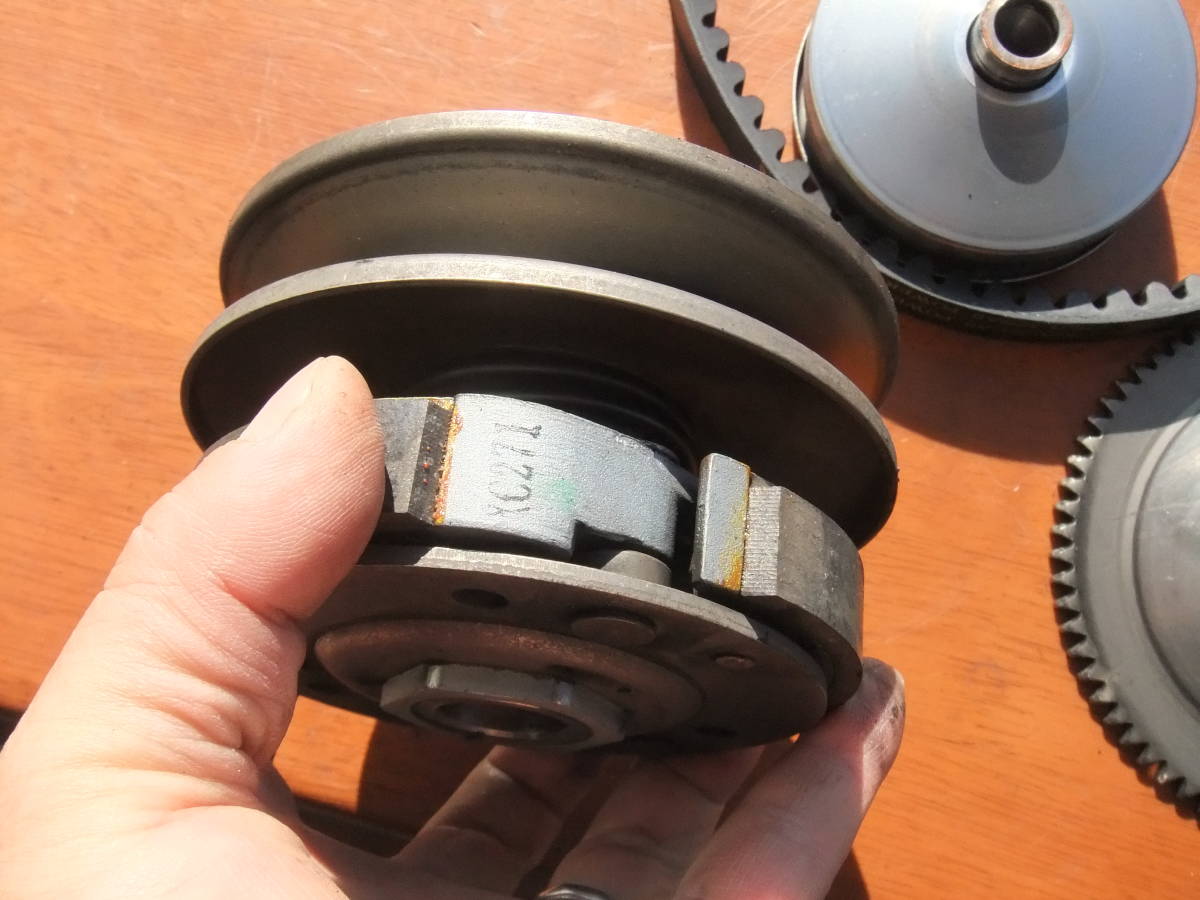 SATU421　アドレス　V50　CA44A-1630***　プーリー　クラッチ　ベルト　駆動系一式　スズキ　UZ50XHL3　同梱OK