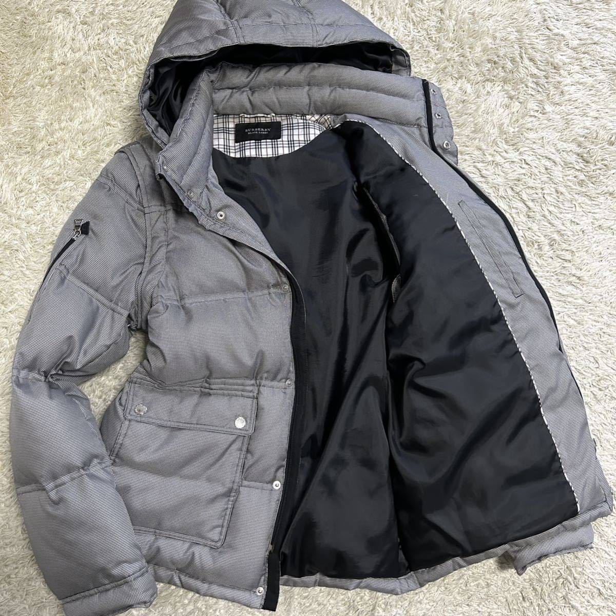 美品 バーバリー ブラックレーベル BLACK LABEL BURBERRY 4way