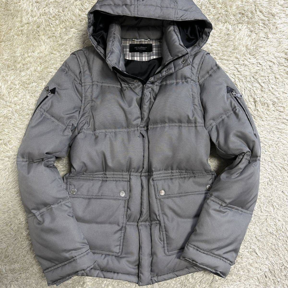 美品 バーバリー ブラックレーベル BLACK LABEL BURBERRY 4way