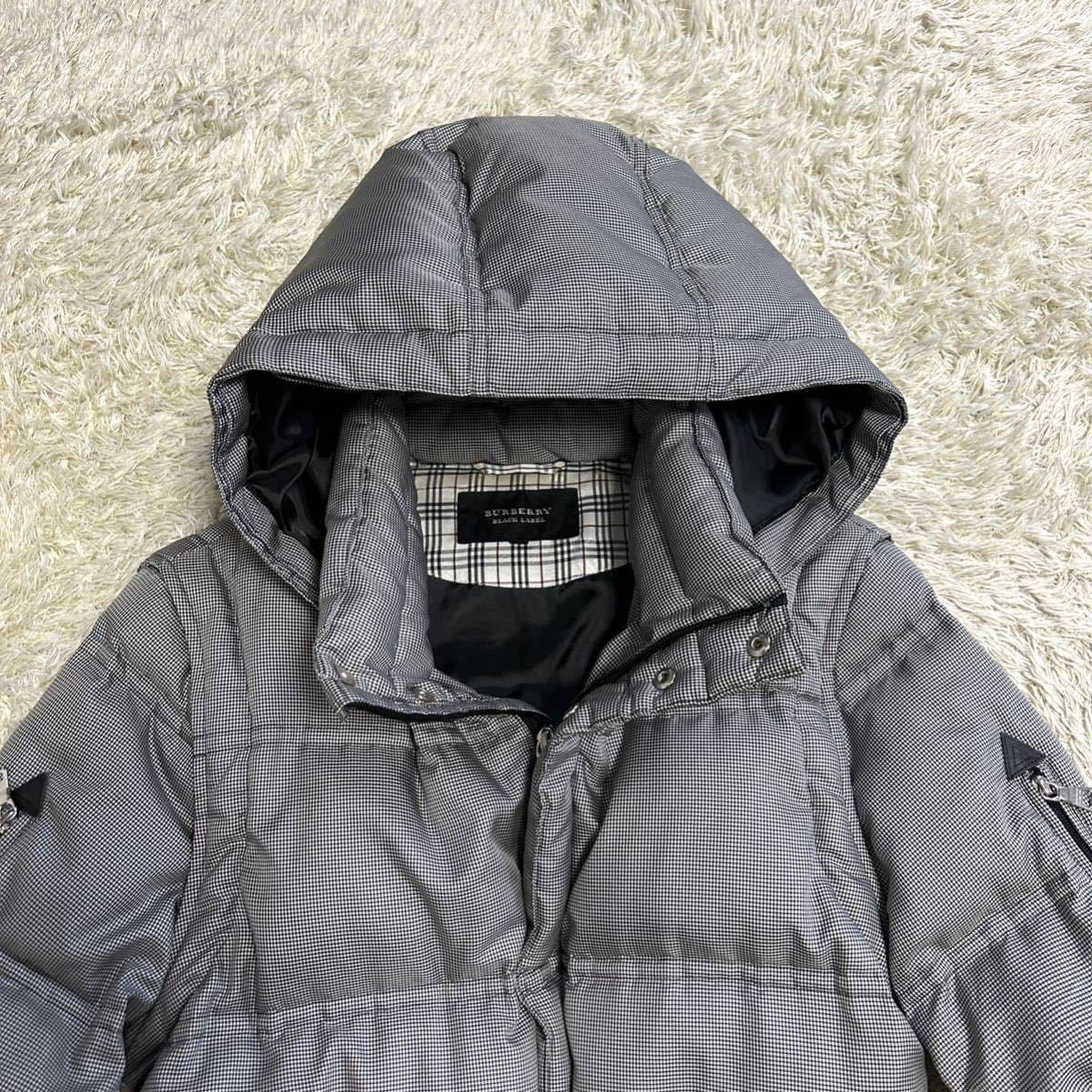 美品 バーバリー ブラックレーベル BLACK LABEL BURBERRY 4way