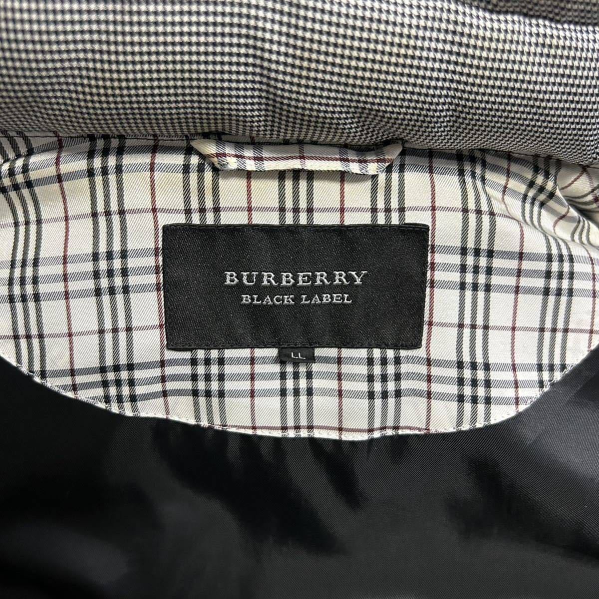 美品 バーバリー ブラックレーベル BLACK LABEL BURBERRY 4way