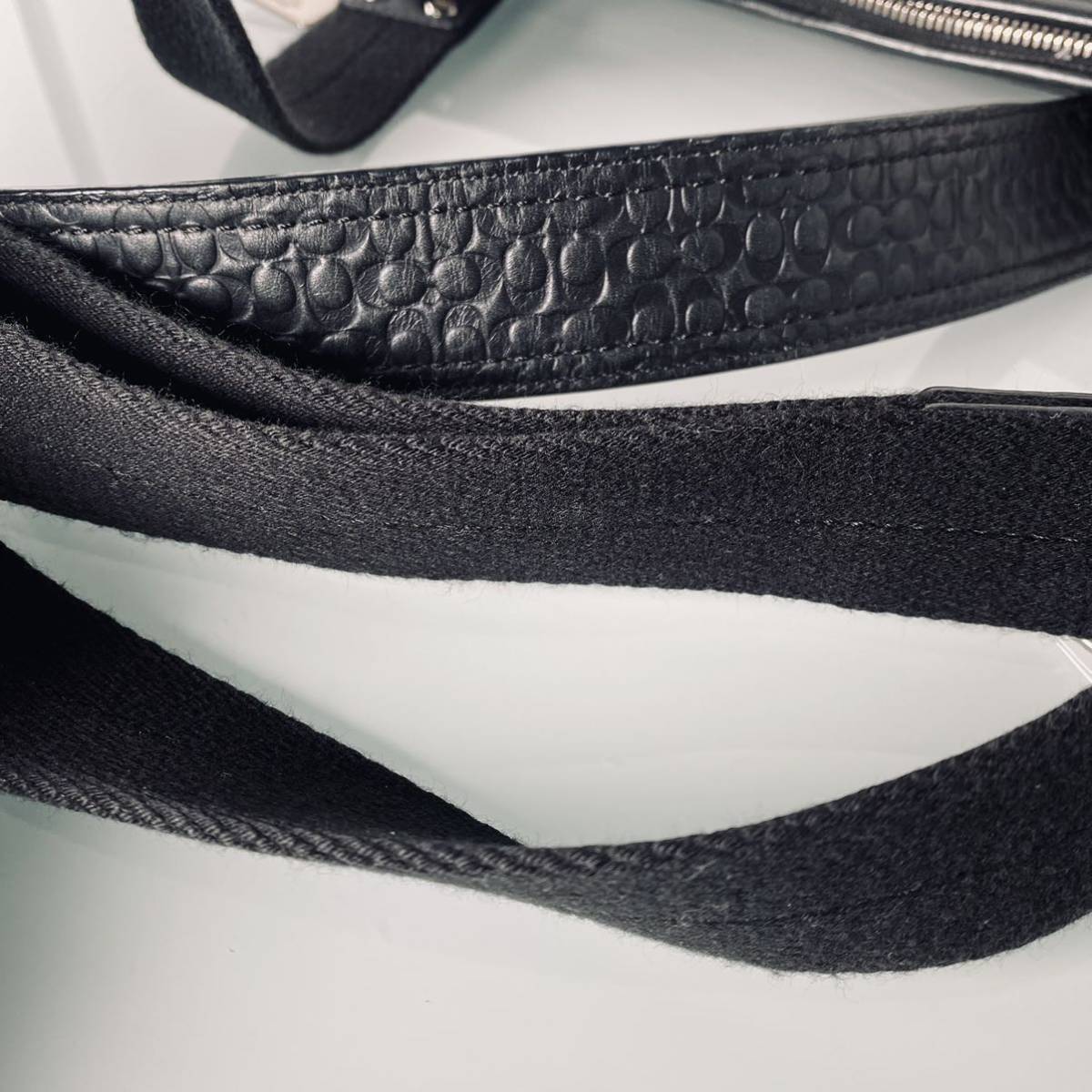 1円 COACH コーチ ショルダーバッグ クロスボディ ボディバッグ