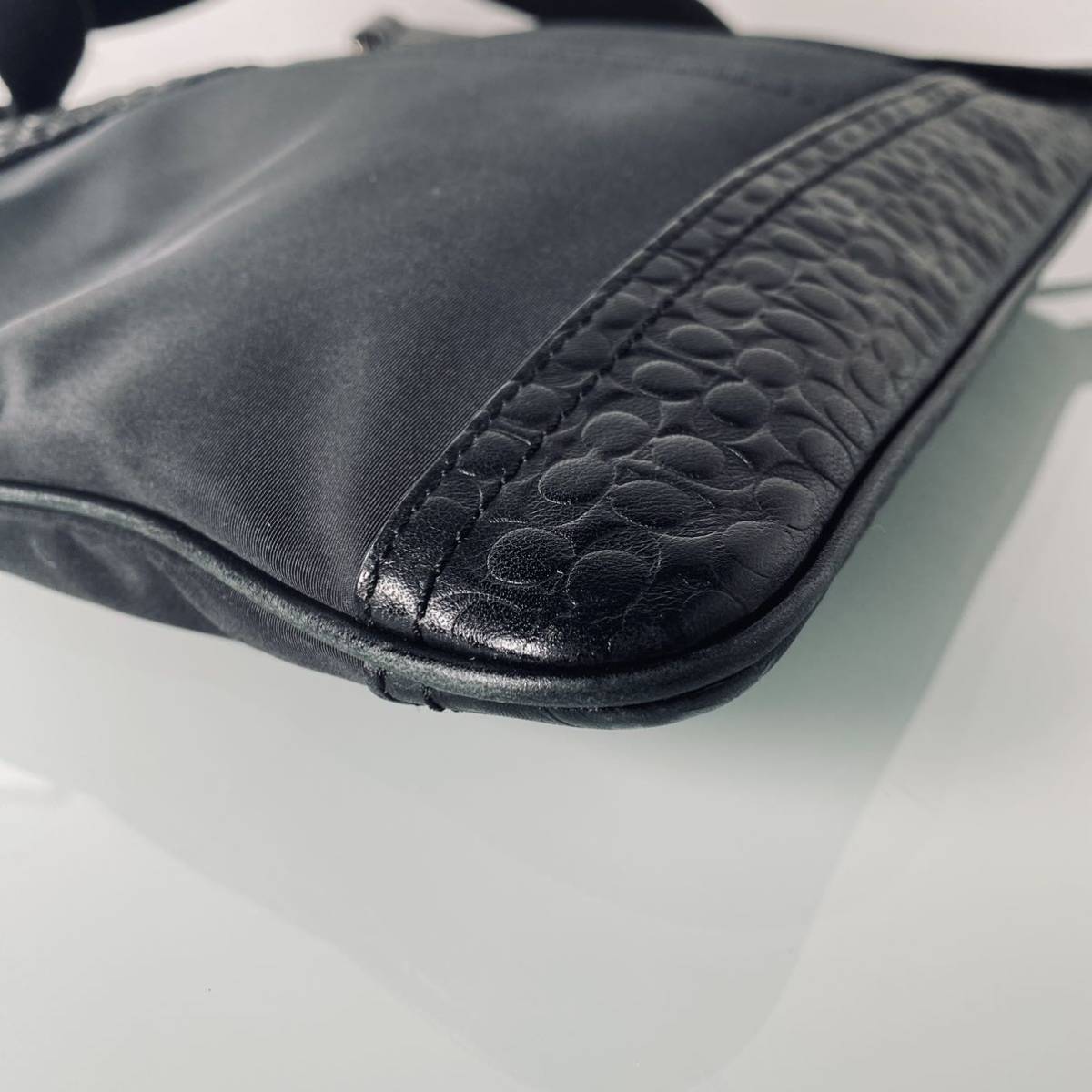 1円 COACH コーチ ショルダーバッグ クロスボディ ボディバッグ