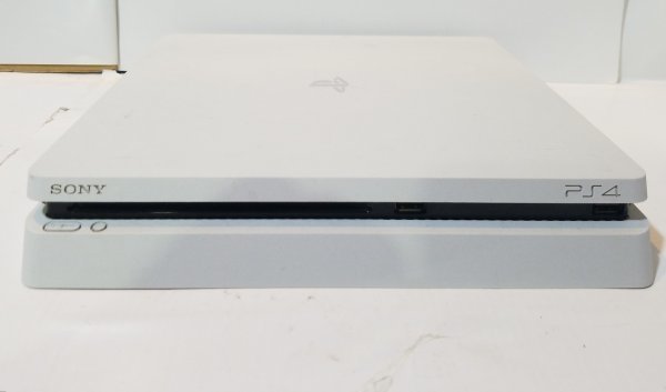 ☆ジャンク PS4 本体 CUH-2100A グレイシャーホワイト 箱付き 500GB