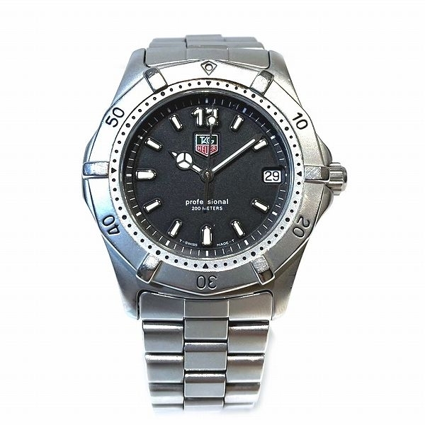 タグホイヤー プロフェッショナル 200M WK1110 クォーツ 時計 腕時計 メンズ☆0303