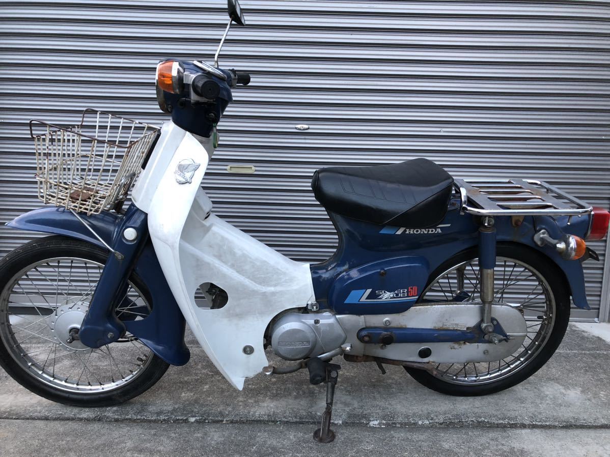 ホンダ スーパーカブ 50 古い が調子が良い12V初期 C50 AA01 