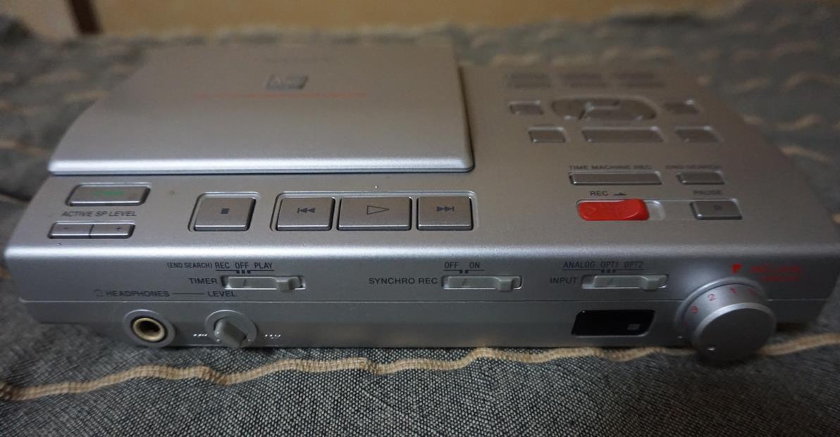 MDステーション SONY MZ-R5ST 現状SONY MDウォークマン 希少 ソニー