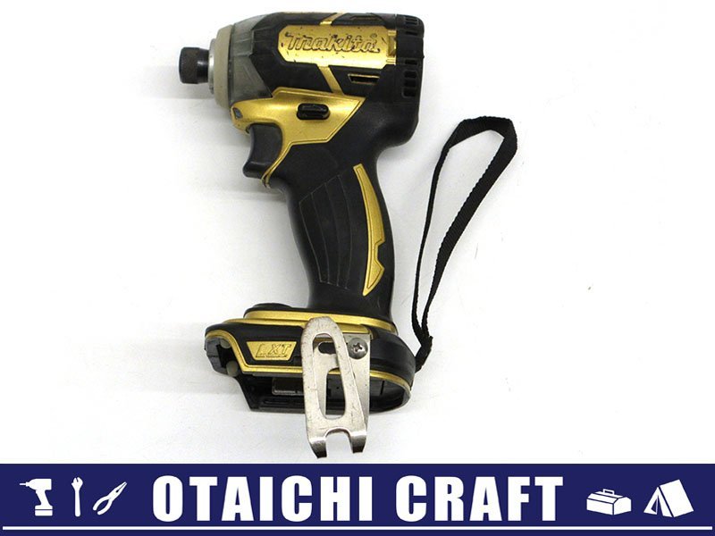 中古】makita(マキタ) 18V 充電式インパクトドライバ 100周年記念限定