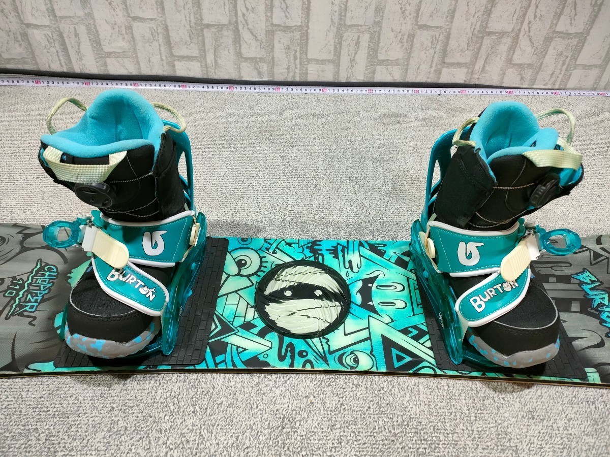 BURTON□メンテ済□ボード110センチ□ブーツ20センチ〜□キッズ BURTON□メンテ済□ボード110センチ□ブーツ20センチ〜□キッズ