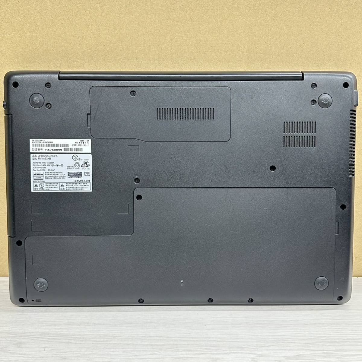 美品]富士通 LIFEBOOK AH53/X Windows11 Home 6世代 Core i7-6700HQ