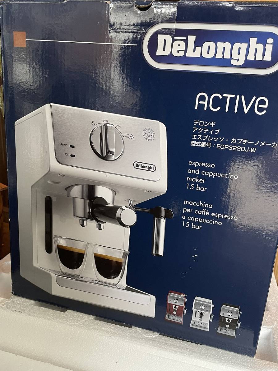 新品 未使用 未開封 デロンギ エスプレッソ カプチーノ ECP3220J Amazon | De'Longhi (デロンギ) エスプレッソメーカー ECP3220J-R