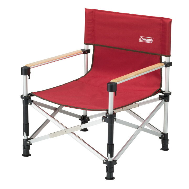 【未使用】コールマン ミニキャプテンチェア レッド Coleman 2-WAY CAPTAIN CHAIR RED 未使用品2個セット コールマン