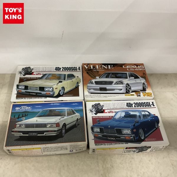 アオシマ 1/24 レクサス LS430 1/24 スーパーVIPCAR №74 レクサス