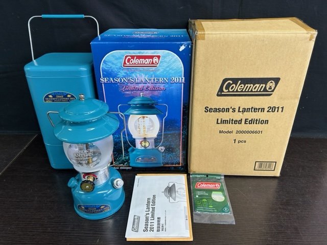 コールマン ランタン 200 カナダ ブラスタンク 1961年3月製造 coleman