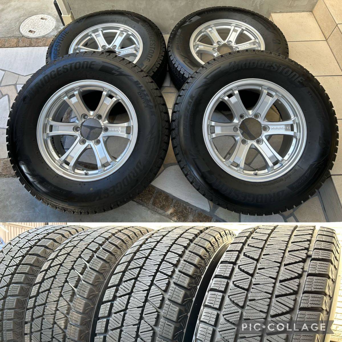 BS超バリ山スタッドレス】 265/65R17 トヨタ 純正 ランドクルーザー  