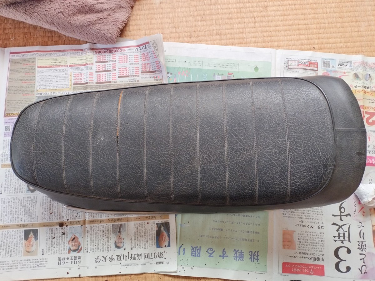 □カワサキ KSR110 純正 シート 破れなし KL110A 実働車外し 検索