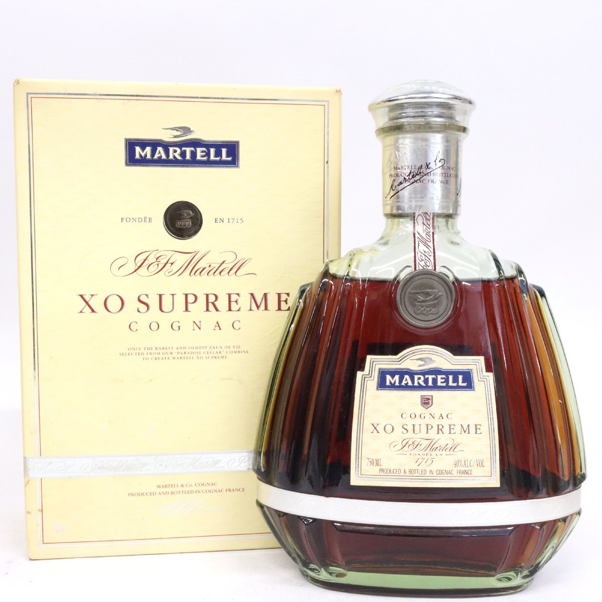 コニャック マーテルMARTELL XOスプリーム 40% 750ml 箱付き◇おたから