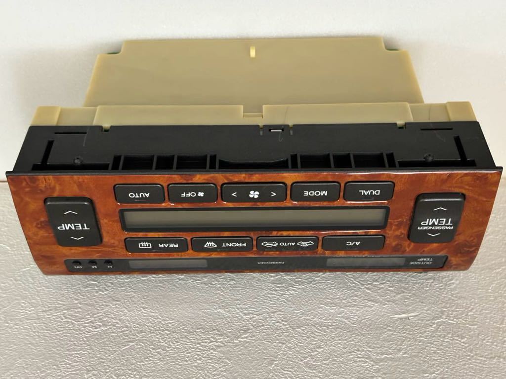 20セルシオ後期エアコン吹き出し口 木目調パネル HOT，正規品】 トヨタ セルシオ 20 UCF20 UCF21 後期 エアコンパネル