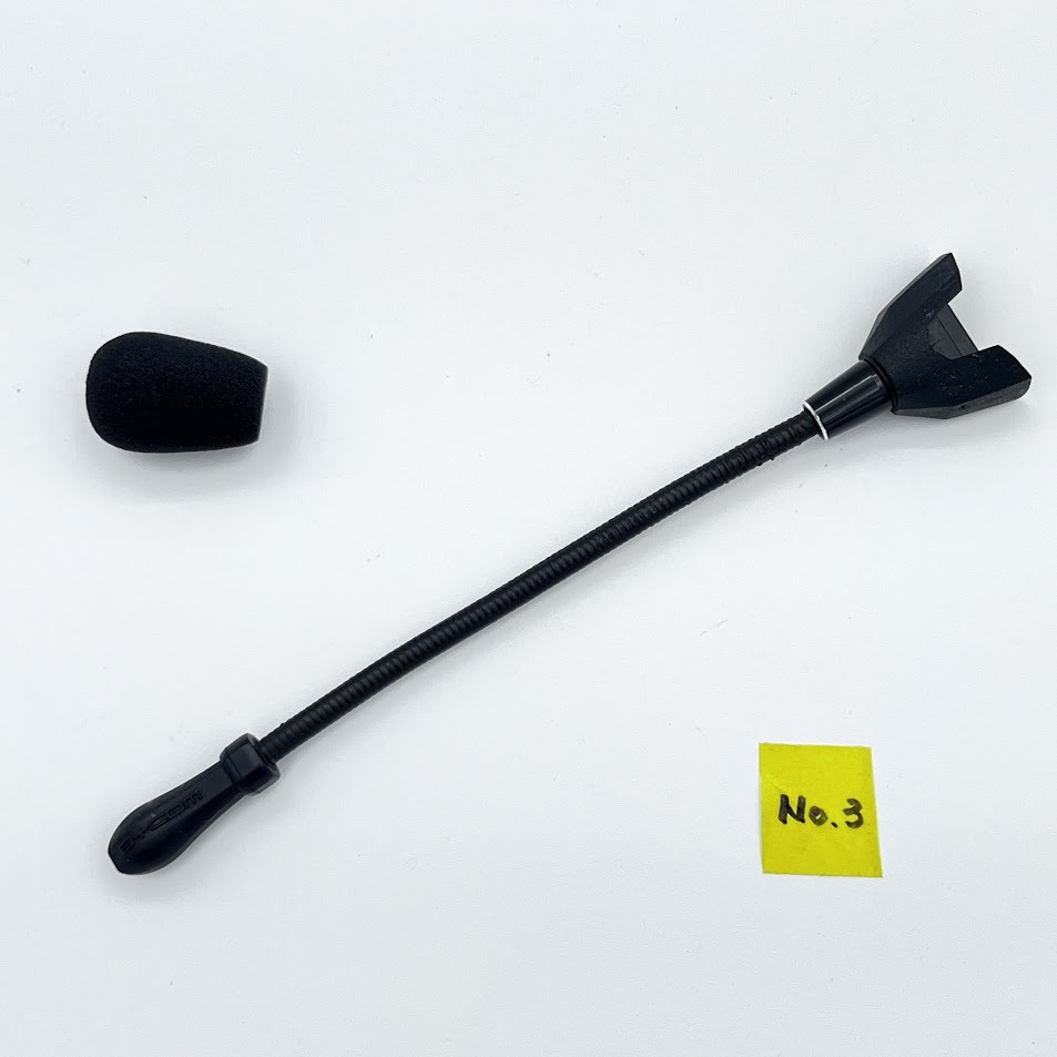 B+COM SB4X用 マイクアームタイプ No.3 SB4X SB4XLite アームマイク SYGNHOUSE サインハウス ビーコム Bluetooth インカム