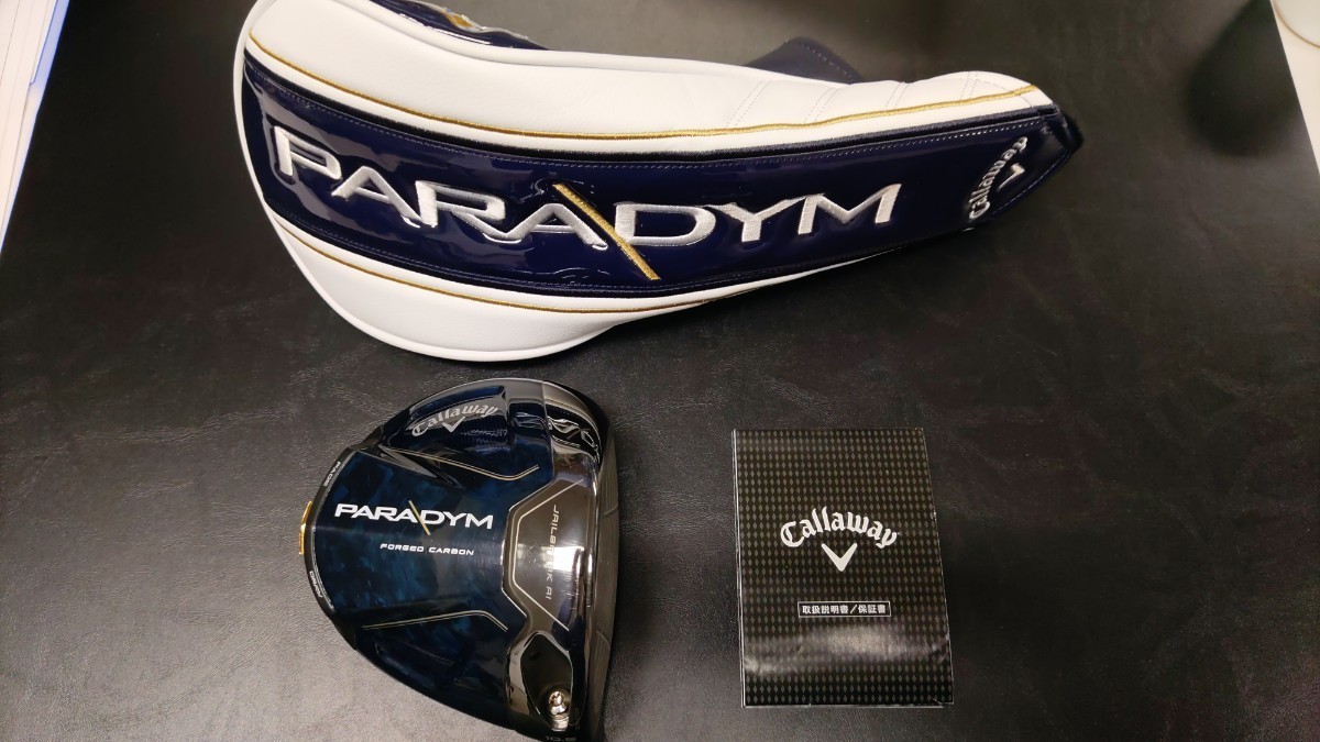 日本仕様 ヘッドのみ ドライバー パラダイム PARADYM X キャロウェイ 