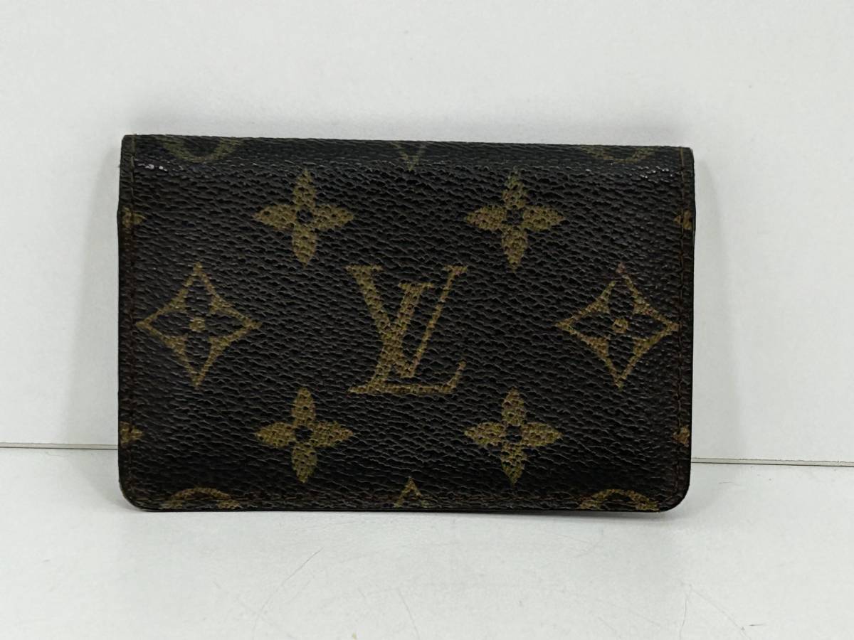 H0511-48 1171【1円スタート】 ルイヴィトン　LOUIS VUITTON　モノグラム　パスケース　カードケース　