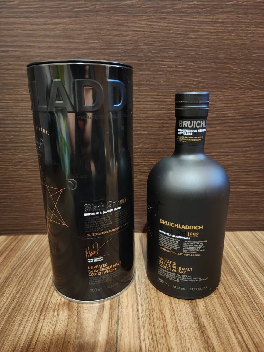 ブルイックラディ ブラックアート 1992 05.1 48.4 %/ BRUICHLADDICH
