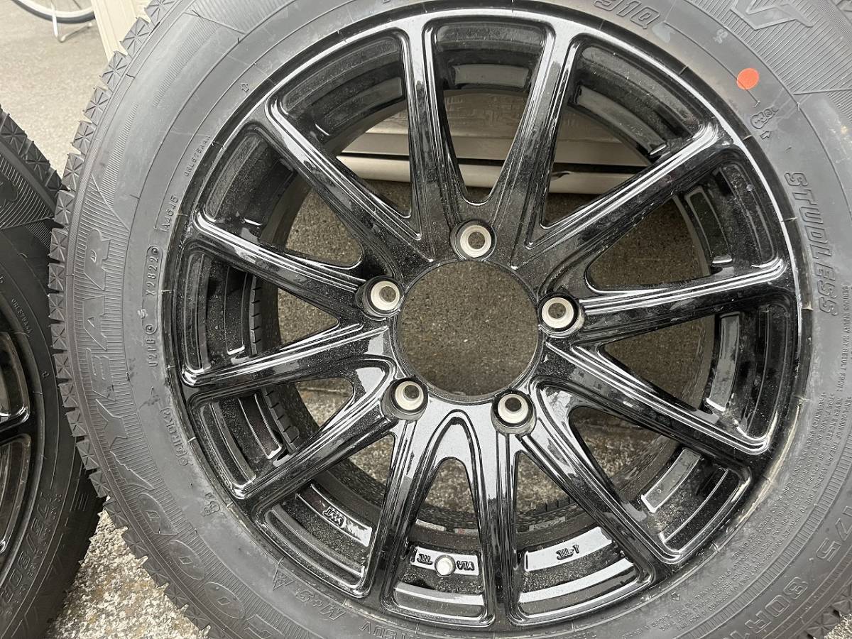 社外アルミ ジムニー シエラ JB23W スタッドレス 未使用品 175/80R16