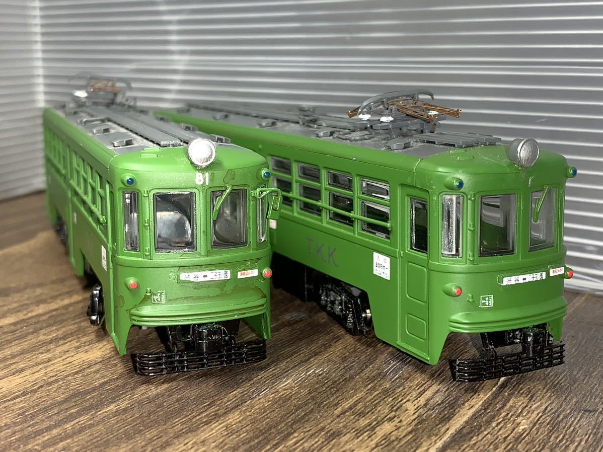 ホビーメイトオカ 京阪2200系 原形非冷房7両キット 未組立品 PT42L