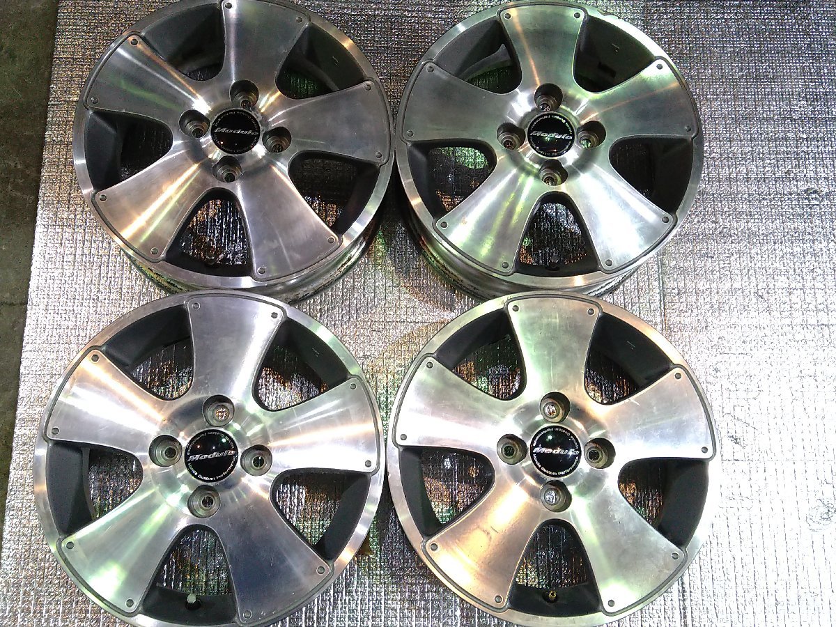 Ж【小樽店】店頭引取大歓迎♪『モデューロ！ＥＮＫＥＩ製！』ホンダ純正【14/4.5Ｊ+45 100/4Ｈ】ゼスト・ゼストスパーク・ライフなどへ！