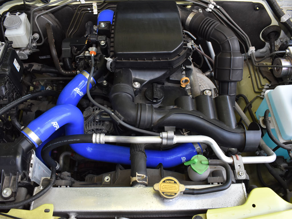 ジムニー JB64W 5層シリコンインテークホース 3本セット 赤茶 ジムニー シーエルリンク シリコンインテークホース ジムニーJB64用ハイパーシリコンインテークパイプ ブルー 2本セット