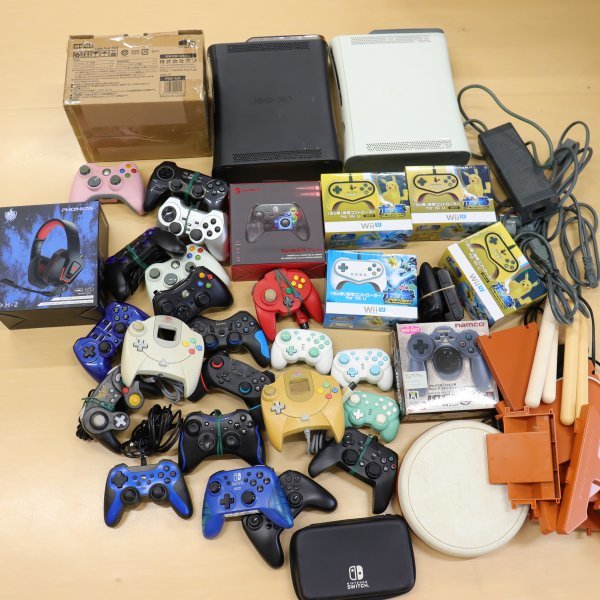1円～/※ジャンク※XBOX、XBOX360 大量まとめ コントローラ 周辺機器等