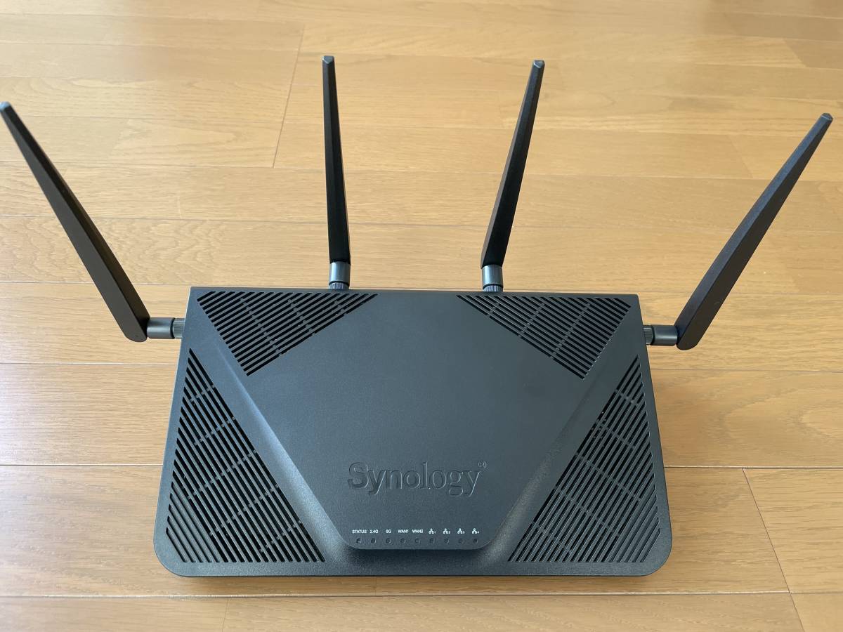 Synology Router RT2600ac Wi-Fi 5 11ac 無線LANルーター ペアレンタルコントロール VPN 簡易NAS ...