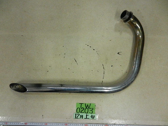0203　2JL　TW200　スラッシュカットマフラー　マフラー　160サイズ　ヤマハ
