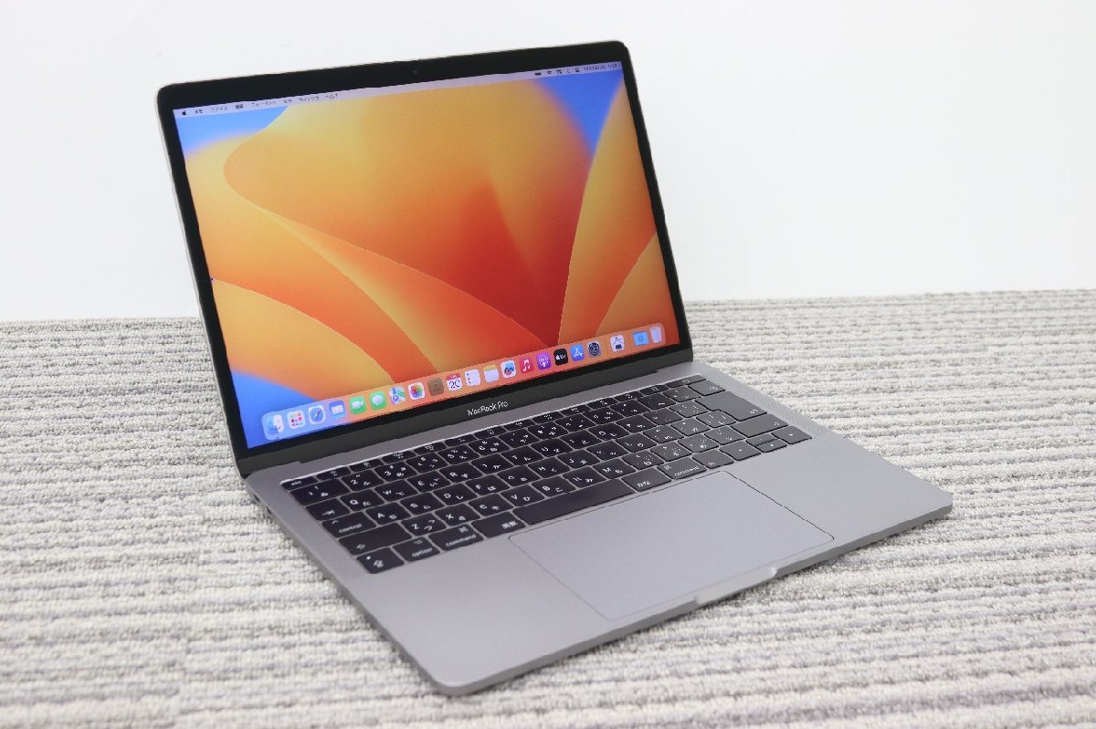 N1207◎1円【2017年！・i5】Apple/MacBook ProA1708(13-inch，2017，TwoThunderbolt 3ports)/core i5-2.3GHz/8GB/SSD：256GB