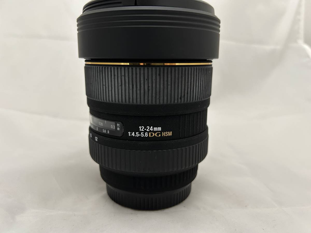 ★実用品★SIGMA EX 12-24mm F4.5-5.6 DG HSM canon キャノン　シグマ　#48 SIGMA 12-24mm DG Wide Angle II