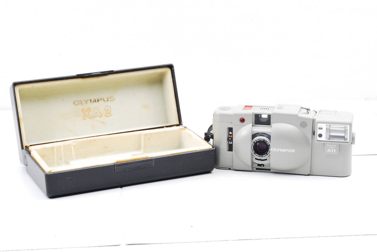 ☆美品☆ OLYMPUS XA2 A11 オリンパス コンパクトフィルムカメラ 完動