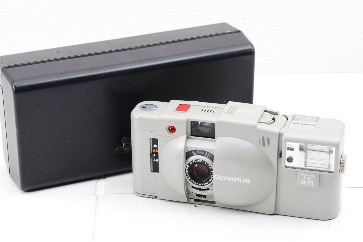 ☆美品☆ OLYMPUS XA2 A11 オリンパス コンパクトフィルムカメラ 完動
