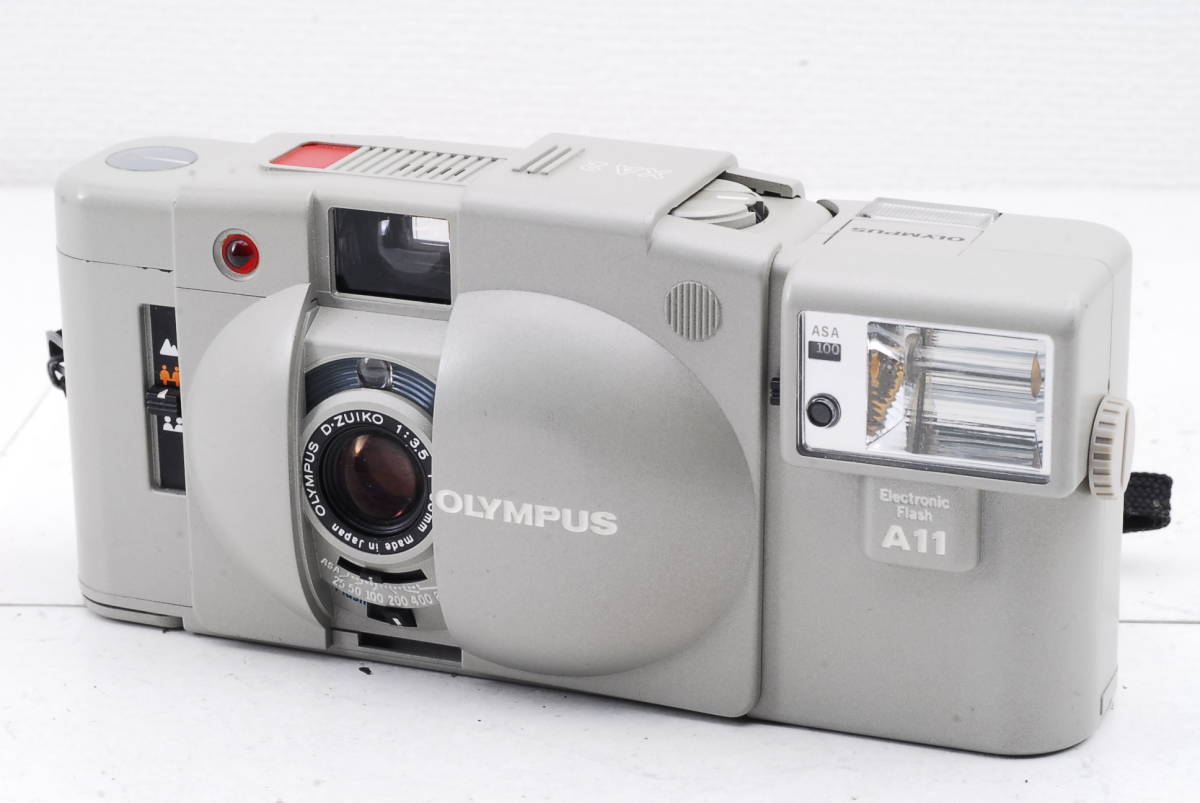 ☆美品☆ OLYMPUS XA2 A11 オリンパス コンパクトフィルムカメラ 完動