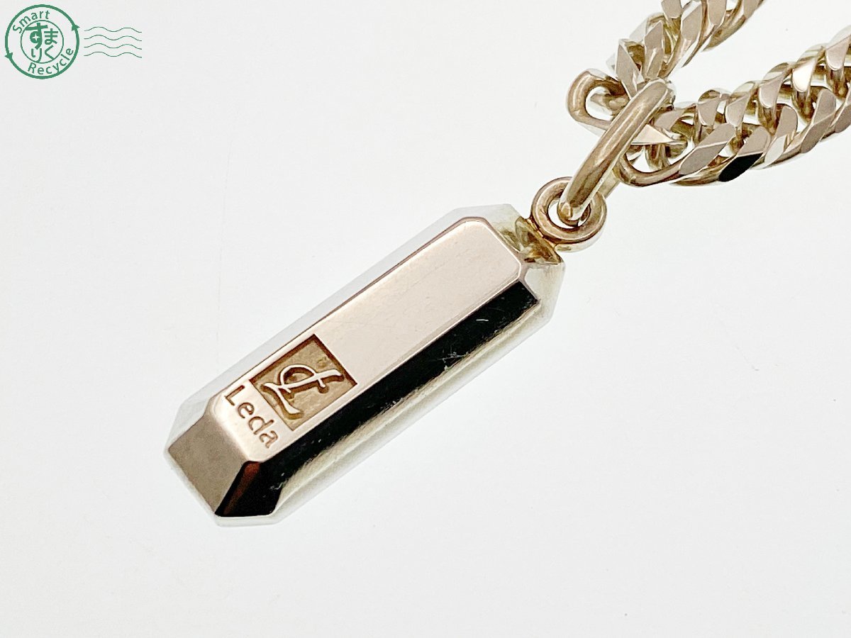 2509M1216 Leda Silma レダシルマ 喜平チェーン インゴット ネックレス