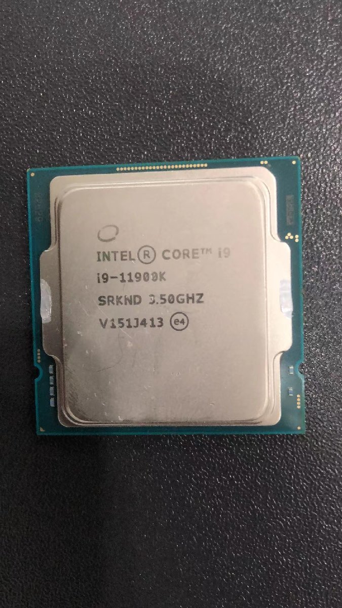 CPU インテル Intel Core I9-11900K プロセッサー 中古 動作未確認