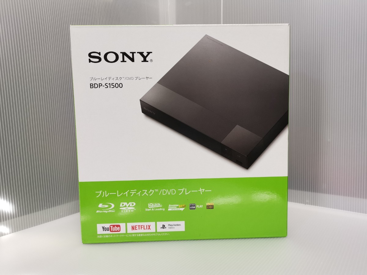 SONY ブルーレイディスク/DVDプレーヤー BDP-S1500 リモコンなし