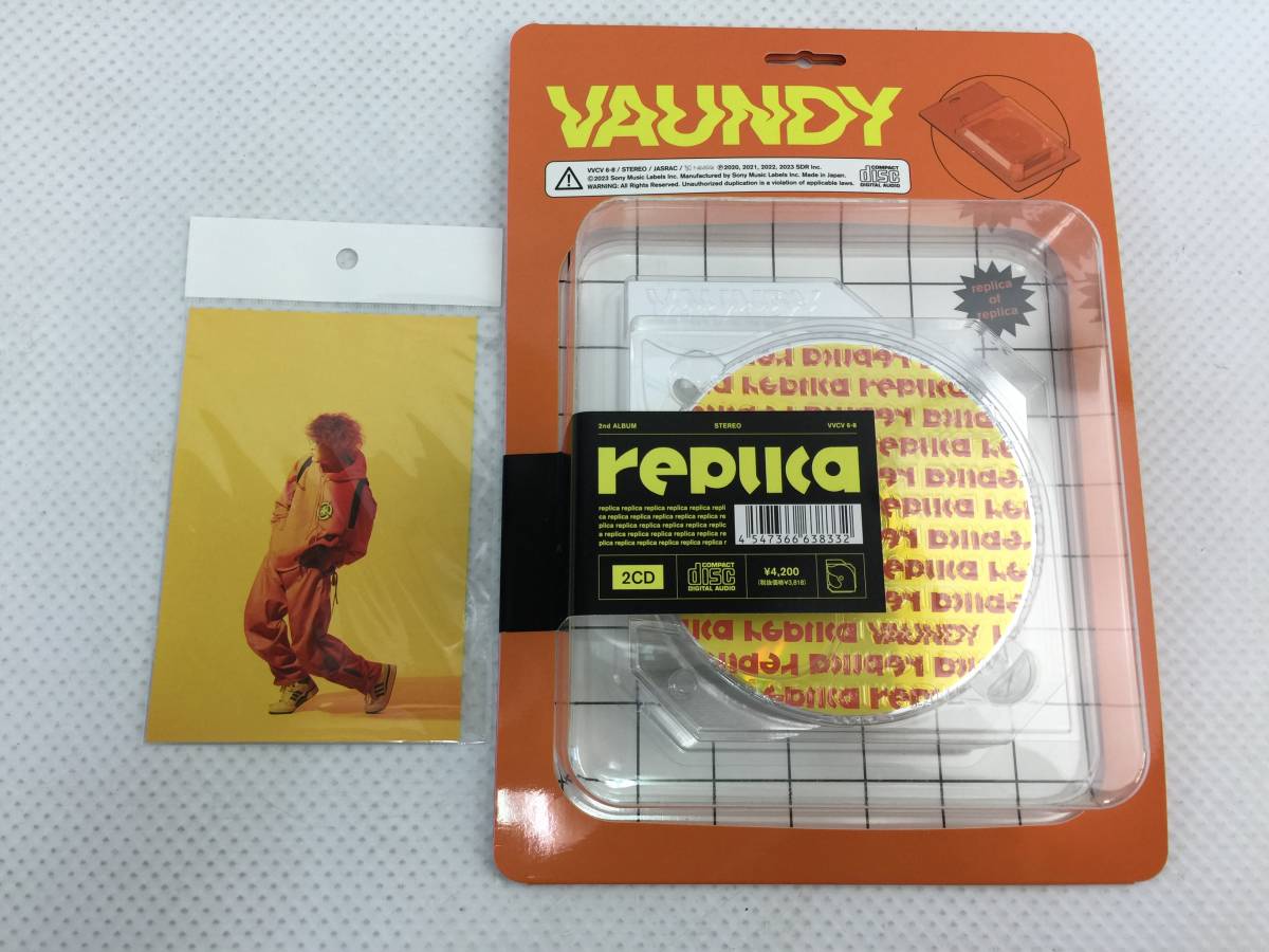 caN773s 未開封 Vaundy／replica 完全生産限定盤 初回限定 CD