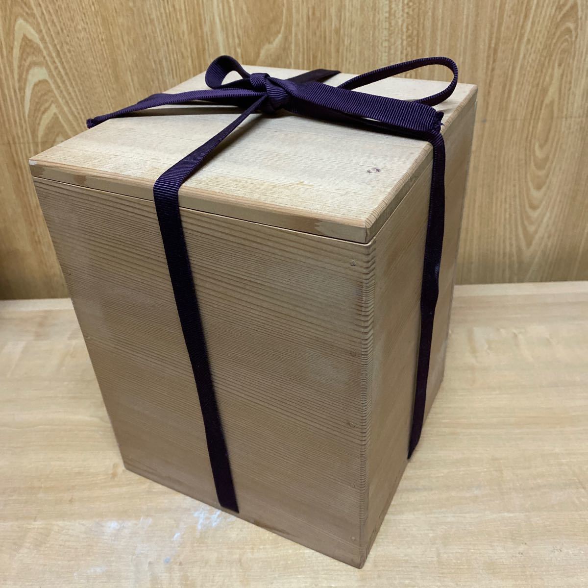  モミ箱 木箱 紐付 二方桟 空箱 内寸16.1cm&times;16.1cm&times;20.5cm c(木工、竹工芸)｜売買されたオークション情報、yahooの商品情報をアーカイブ公開 - オークファン 木工、竹工芸