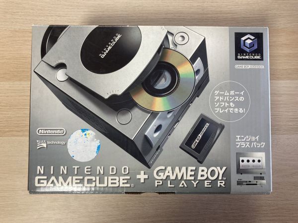 GC ゲームキューブ 本体 シルバー エンジョイ プラス パック 本体のみ動作不良の為ジャンク 部品取り修理前提で【管理 16765】【ジャンク】